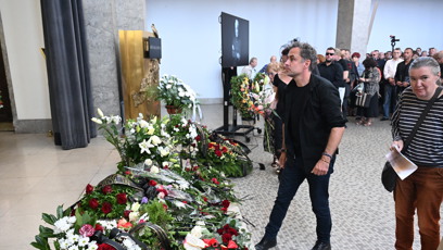 FOTO: Pohřeb Jiřího Krampola.