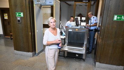 FOTO: Michaela Nosková u soudu.