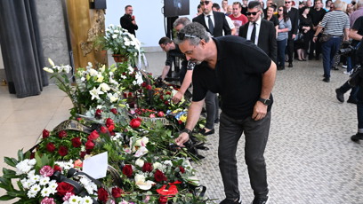 FOTO: Pohřeb Jiřího Krampola.