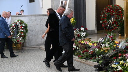 FOTO: Pohřeb Jiřího Krampola.