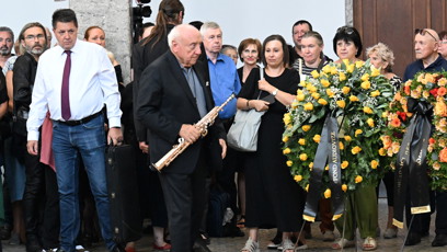 FOTO: Felix Slováček naposled zahrál Jiřímu Krampolovi.