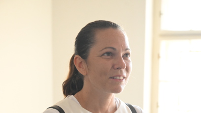FOTO: Zpěvačka Michaela Nosková u soudu s expartnerem.