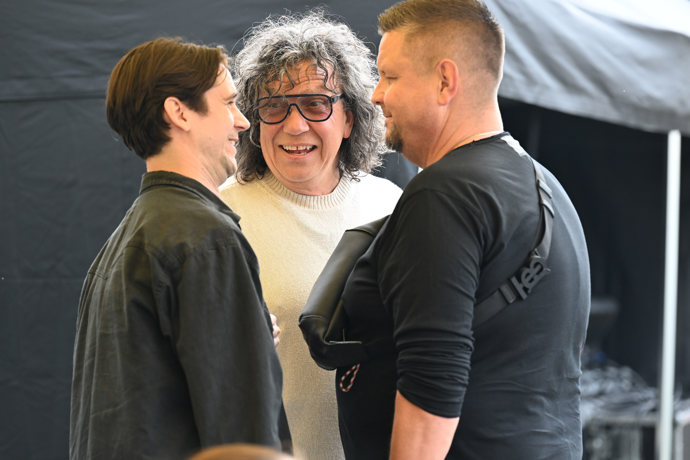 FOTO: Richard Genzer na party.
