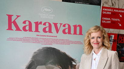 FOTO: Aňa Geislerová představila nový film Karavan.