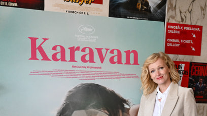 FOTO: Aňa Geislerová představila nový film Karavan.