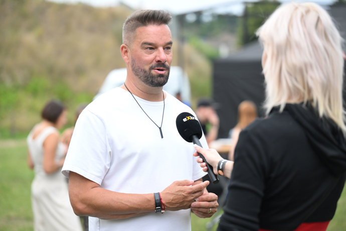 FOTO: Petr Švancara při rozhovoru pro eXtra.cz.