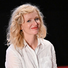 Aňa Geislerová rozdávala úsměvy.