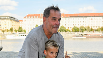 FOTO: Miroslav Etzler má se svým synem Samuelem krásný vztah.