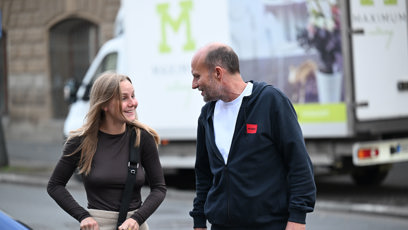 FOTO: Jiří Ployhar dorazil na akci Primy s mladou partnerkou.