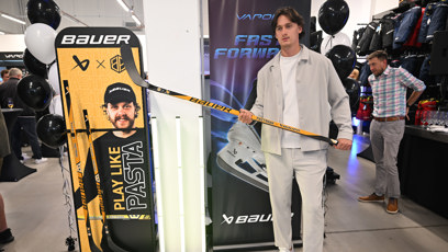 FOTO: Vláďa už pomalu s hokejem končí.