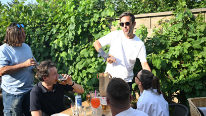 FOTO: Janek Bartoška měl dobrou náladu.