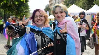 FOTO: Prague Pride 2025 byl plný rozmanitých oblečků.