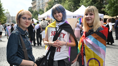 FOTO: Prague Pride 2025 byl plný rozmanitých oblečků.