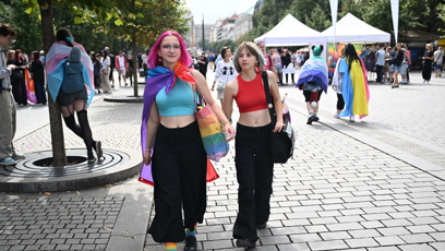 FOTO: Prague Pride 2025 byl plný rozmanitých oblečků.