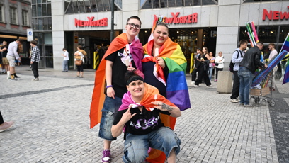 FOTO: Prague Pride 2025 byl plný rozmanitých oblečků.