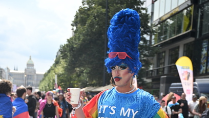 FOTO: Prague Pride 2025 byl plný rozmanitých oblečků.
