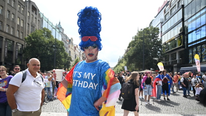 FOTO: Prague Pride 2025 byl plný rozmanitých oblečků.