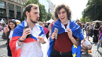 FOTO: Prague Pride 2025 byl plný rozmanitých oblečků.