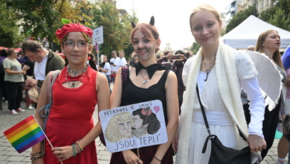 FOTO: Prague Pride 2025 byl plný rozmanitých oblečků.