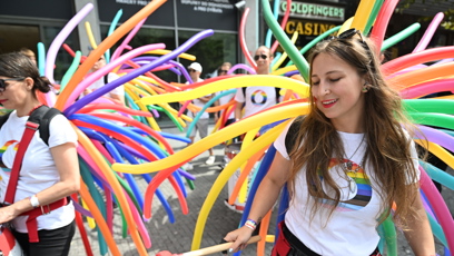 FOTO: Prague Pride 2025 byl plný rozmanitých oblečků.