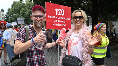 FOTO: Prague Pride 2025 byl plný rozmanitých oblečků.