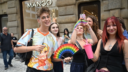 FOTO: Prague Pride 2025 byl plný rozmanitých oblečků.