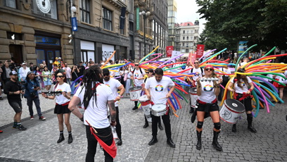 FOTO: Prague Pride 2025 byl plný rozmanitých oblečků.