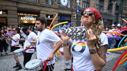 FOTO: Prague Pride 2025 byl plný rozmanitých oblečků.