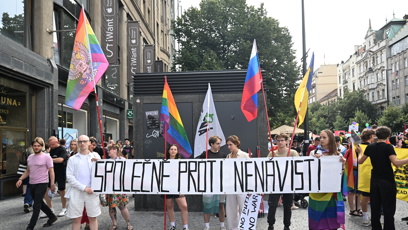FOTO: Prague Pride 2025 byl plný rozmanitých oblečků.