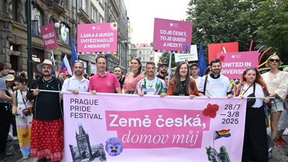FOTO: Prague Pride 2025 byl plný rozmanitých oblečků.