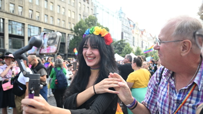 FOTO: Prague Pride 2025 byl plný rozmanitých oblečků.