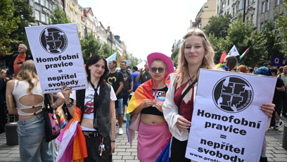 FOTO: Prague Pride 2025 byl plný rozmanitých oblečků.