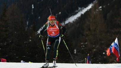 FOTO: Bývalá biatlonistka Laura Dahlmeierová.