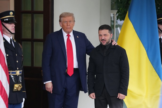 FOTO: Trump přivítal Zelenskyho v Bílém domě. – stránka 3