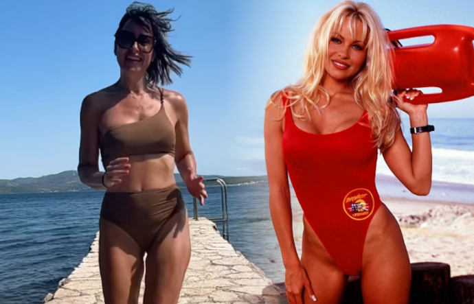 FOTO: Alex Mynářová se natočila jako Pamela Anderson.
