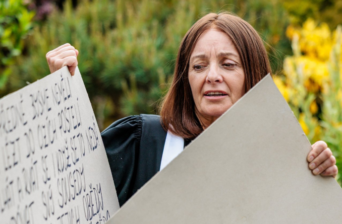 FOTO: Veronika Žilková v paruce.