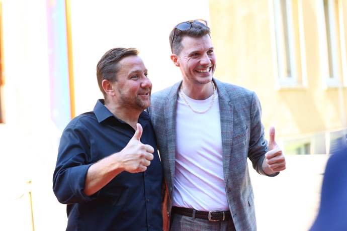 FOTO: Martin Hranáč s Janem Punčochářem. – stránka 1