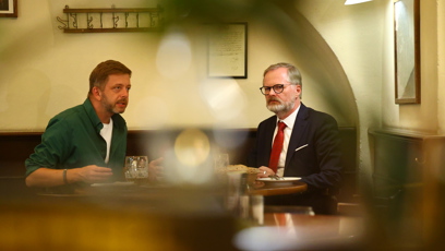 FOTO: Vít Rakušan a Petr Fiala se sešli.