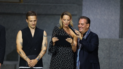 FOTO: Saša Jány spolu s ambasadory - Michaelou Kociánovou a Martinem Carevem.