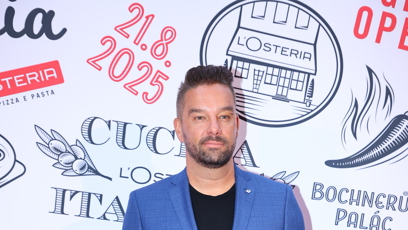FOTO: Petr Švancara na otvíračce nového podniku v Brně.