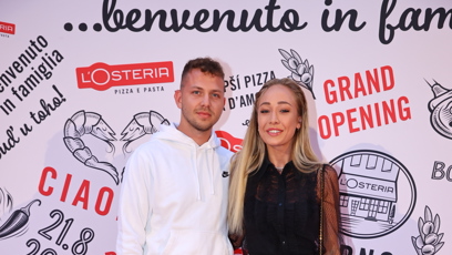 FOTO: Nikol Treterová zašla na velkolepý opening restaurace L'Osteria v Brně.