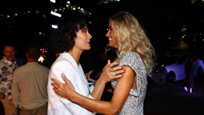 FOTO: Michaela Salačová se dala do řeči s Klárou Medkovou.