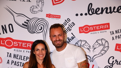 FOTO: Marek Dvořák na velkolepém openingu restaurace L'Osteria v Brně.