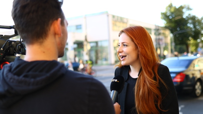 FOTO: Kateřina Bláhová během rozhovoru pro eXtra.cz.