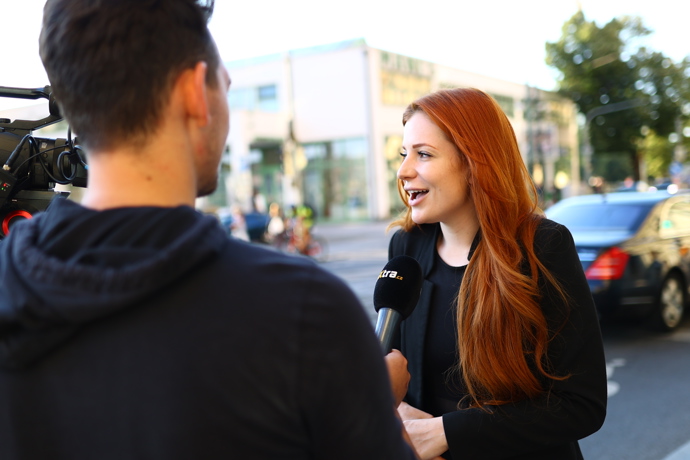 FOTO: Kateřina Bláhová během rozhovoru pro eXtra.cz. – stránka 20