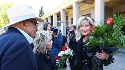 FOTO: Zuzana Bubílková spolu s Janem Přeučilem a jeho ženou Evou.