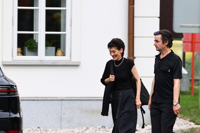 FOTO: Monika Kvasničková přišla s úsměvem.