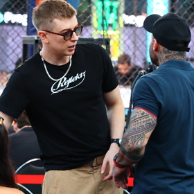 Adam Mišík se přišel podívat na Oktagon.