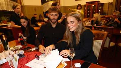 FOTO: Amélie Pokorná dorazila na Muže roku.