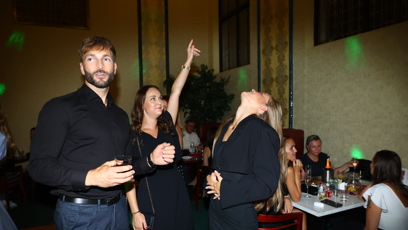 FOTO: Amélie Pokorná si užívala party.
